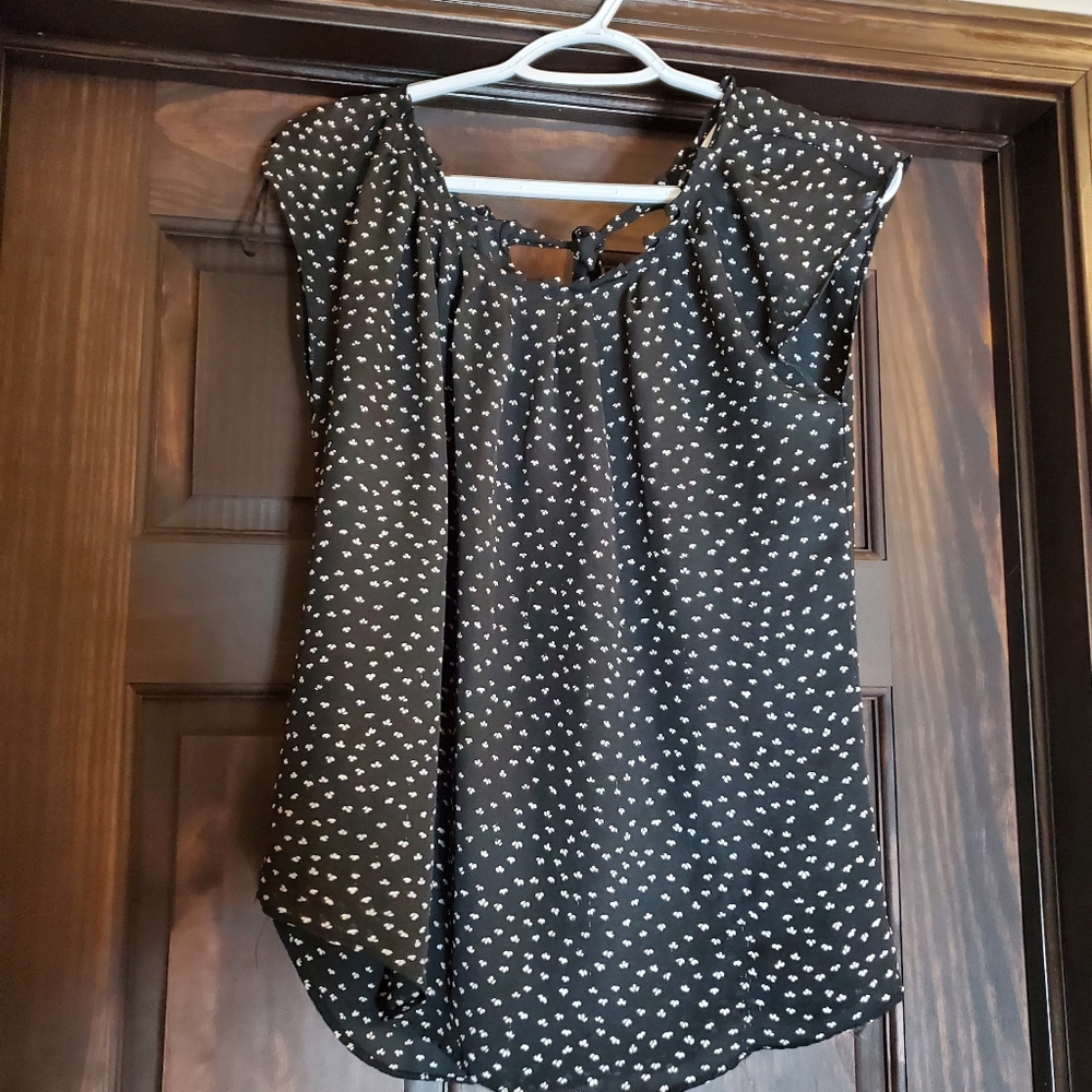 Lauren Conrad S Black and White Blouse